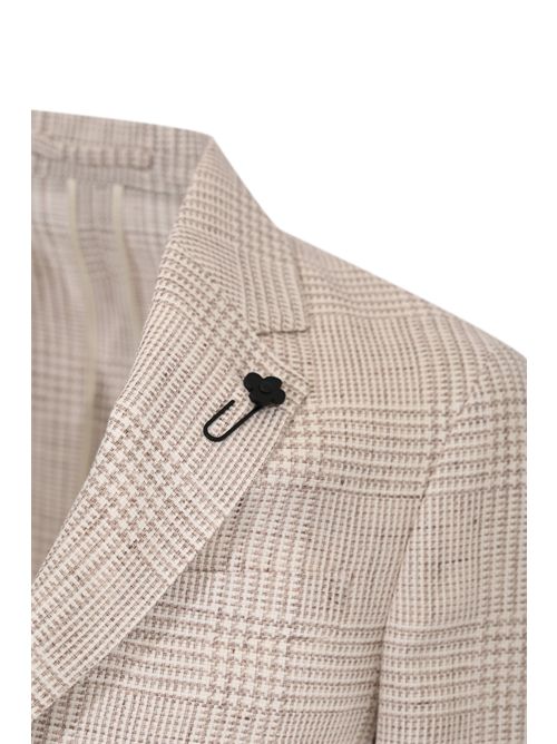 Giacca Roma monopetto in misto lino e cotone LARDINI | CN6202E PAIF66509151BE